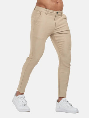 Calça Masculina de Alfaiataria Bege - Cartman