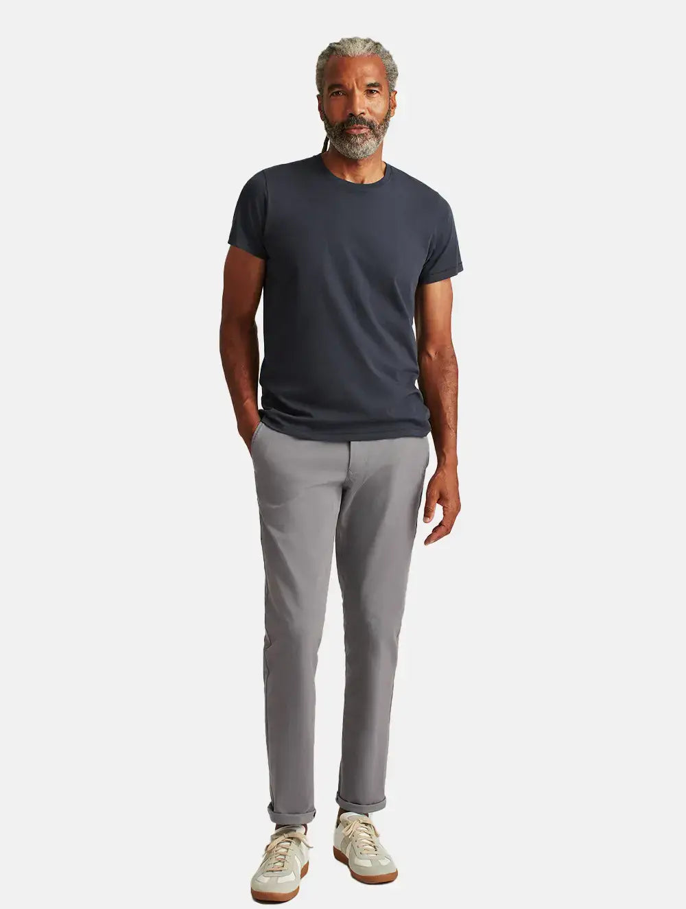 Calça Masculina Chino Cinza - VTEX