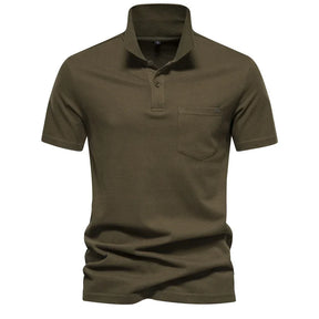 Camisa Masculina Polo Minimalista - Capri