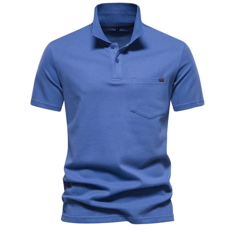 Camisa Masculina Polo Minimalista - Capri