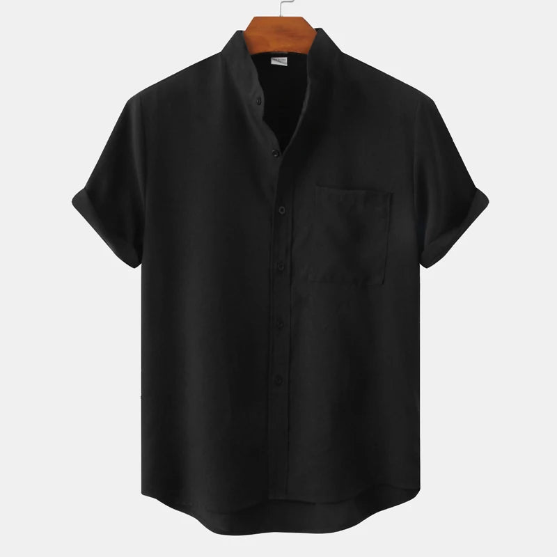 Camisa Masculina em Linho - Kalahary